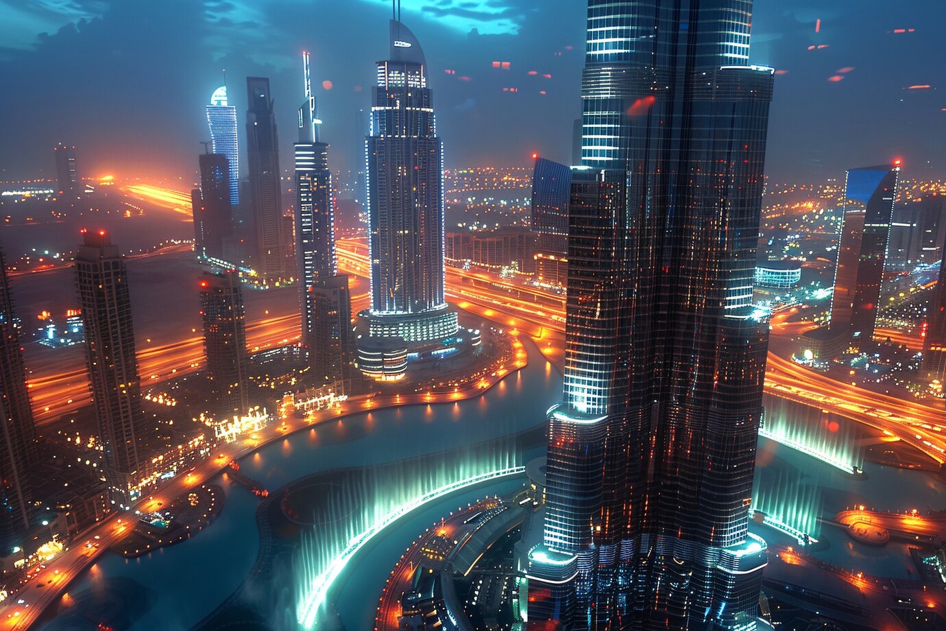 futuristic-landscape-dubai_23-2151339770