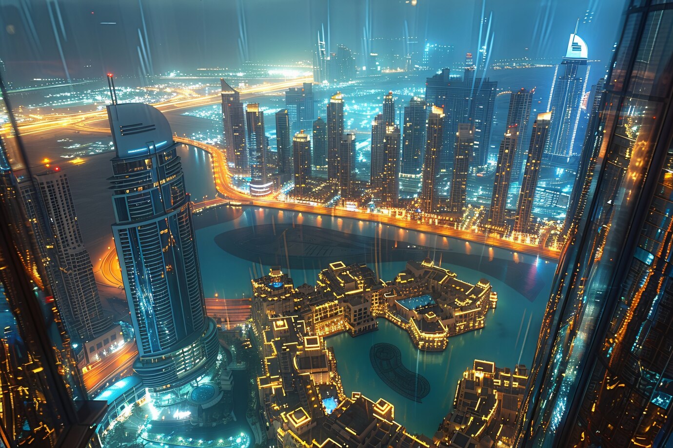 futuristic-landscape-dubai_23-2151339771